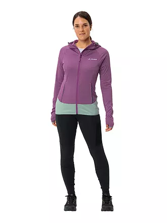 VAUDE | Damen Fleecejacke Tekoa II Hoodie | lila